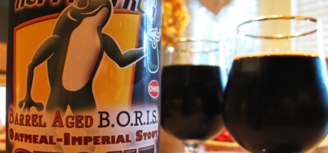 Hoppin’ Frog’s BORIS the Crusher, Russian Imperial Stout.