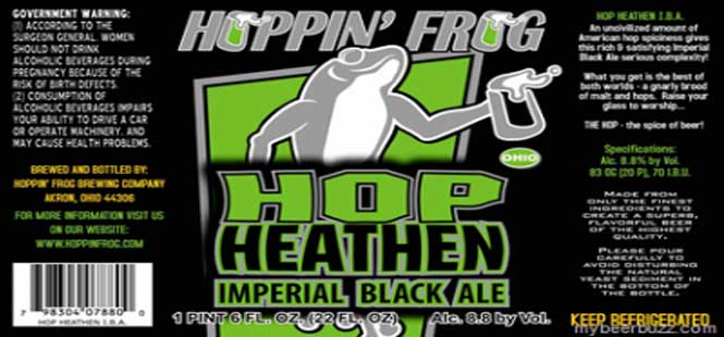 Hoppin Frog Brewery – Hop Heathen Black