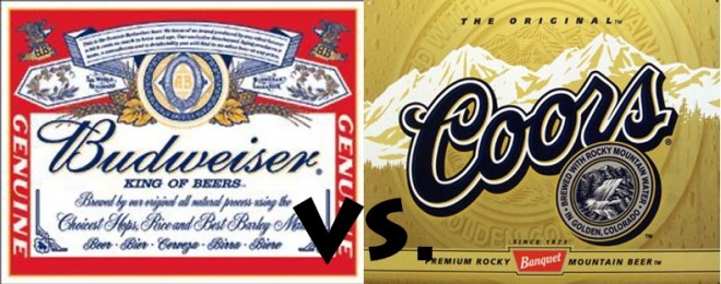 Presidential Election: Budweiser vs. Coors