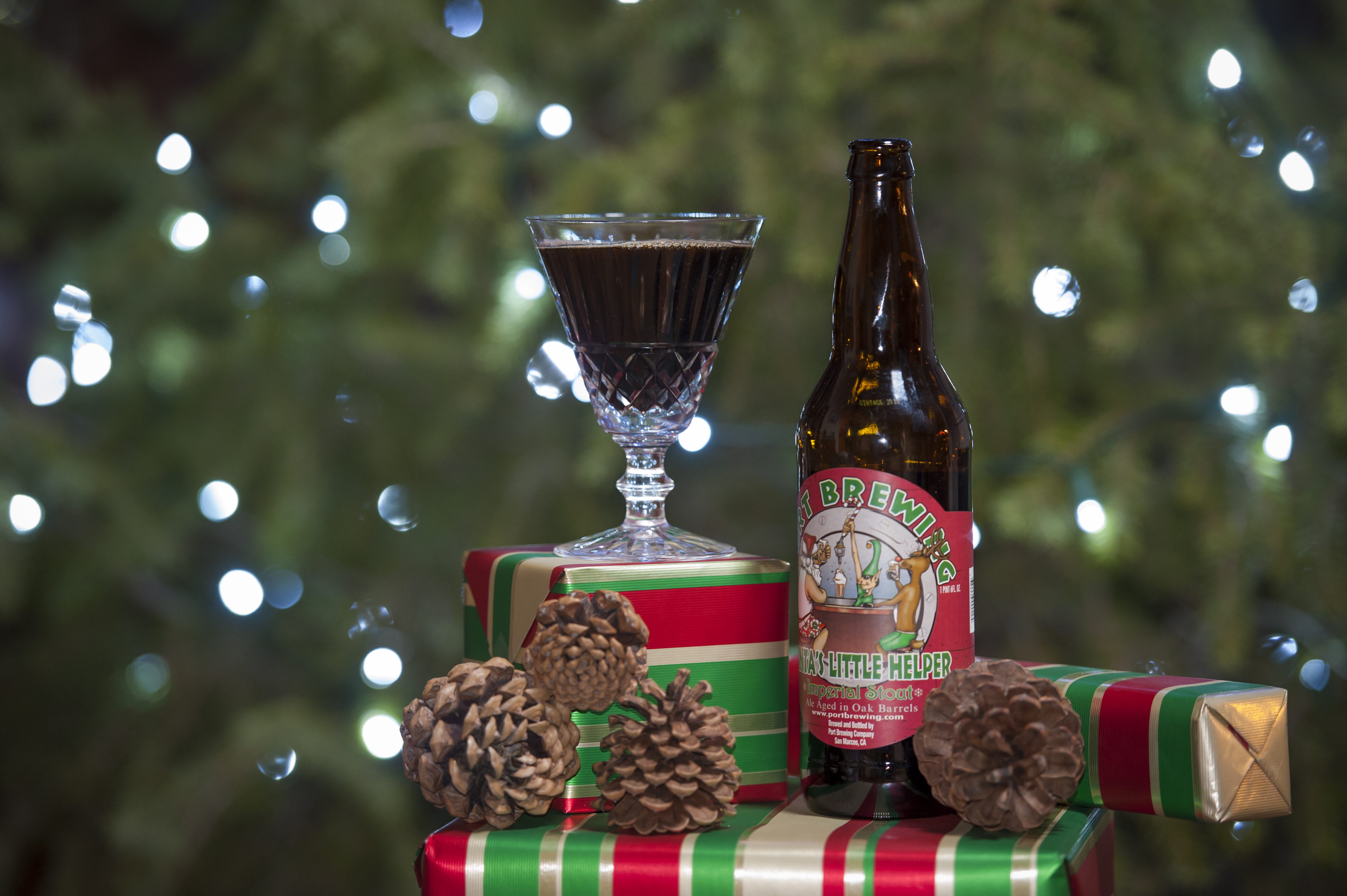 12 Beers of Christmas | Day 6- Port Brewing Bourbon Barrel Aged Santa’s Little Helper