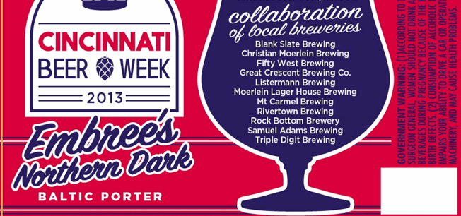Cincinnati Beer Week 2013: Embree’s Northern Dark Baltic Porter