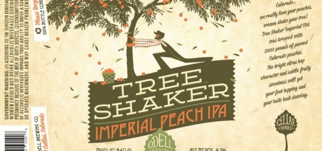 Odell Brewing – Tree Shaker Imperial Peach IPA