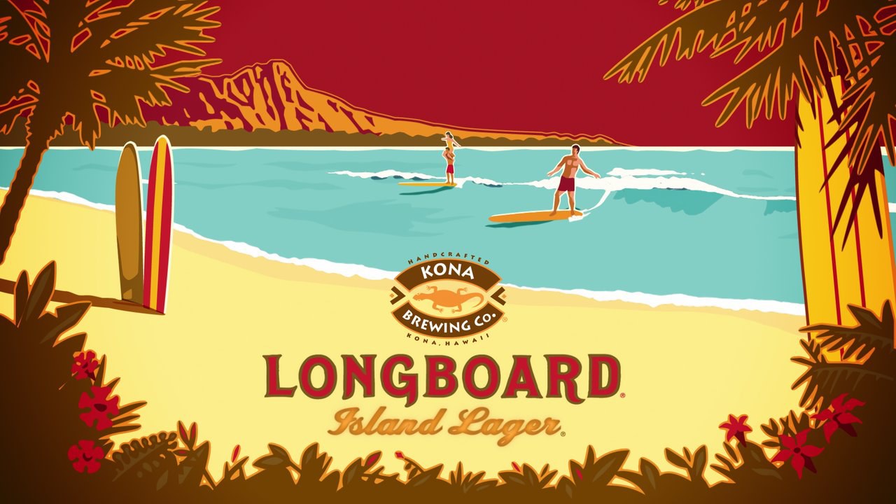 Kona Brewing Long Board Island Lager