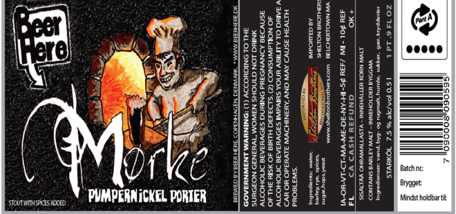 Mørke – Pumpernickel Porter by Beer Here