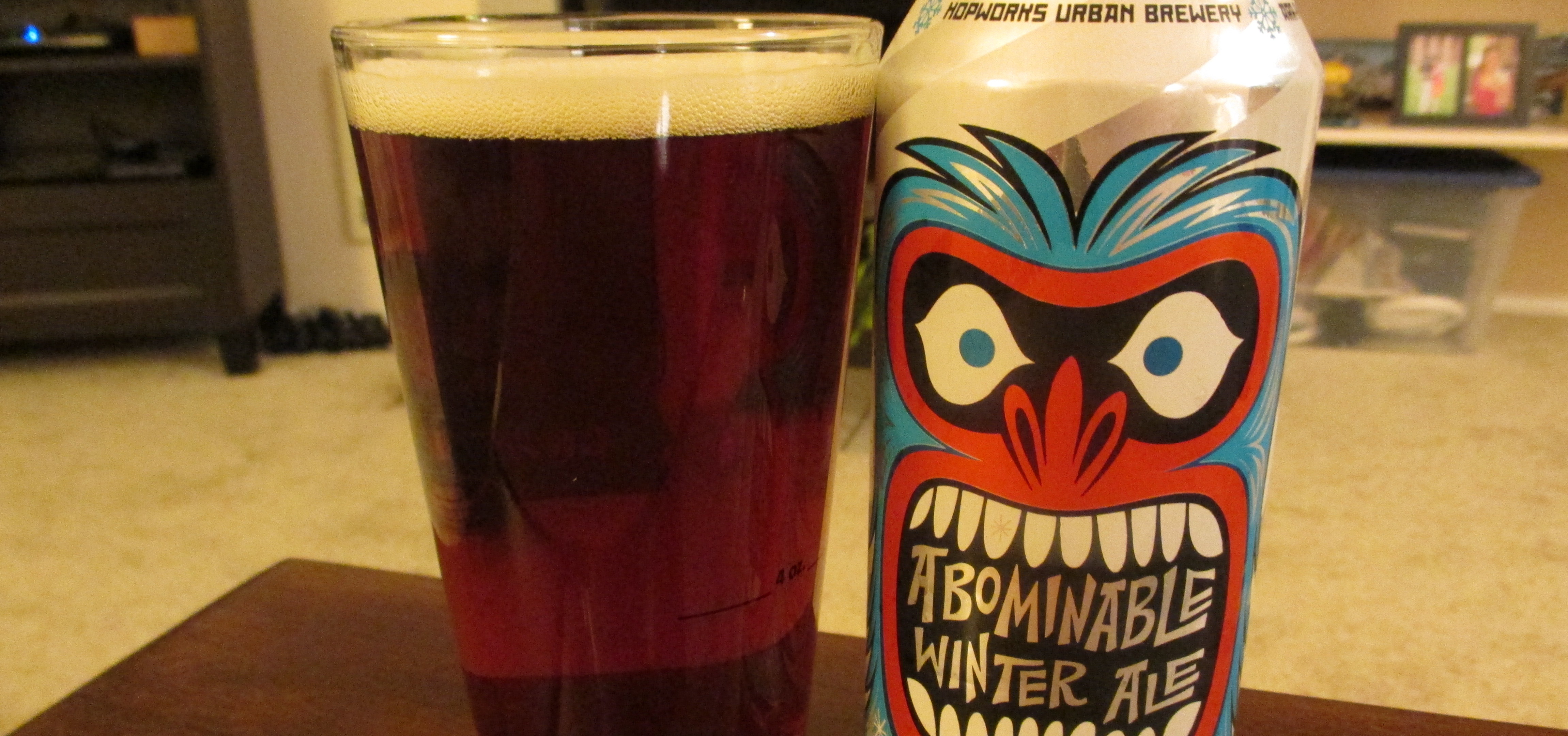 Hopworks Urban Brewery – Abominable Winter Ale