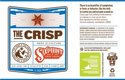 Sixpoint Brewing – The Crisp