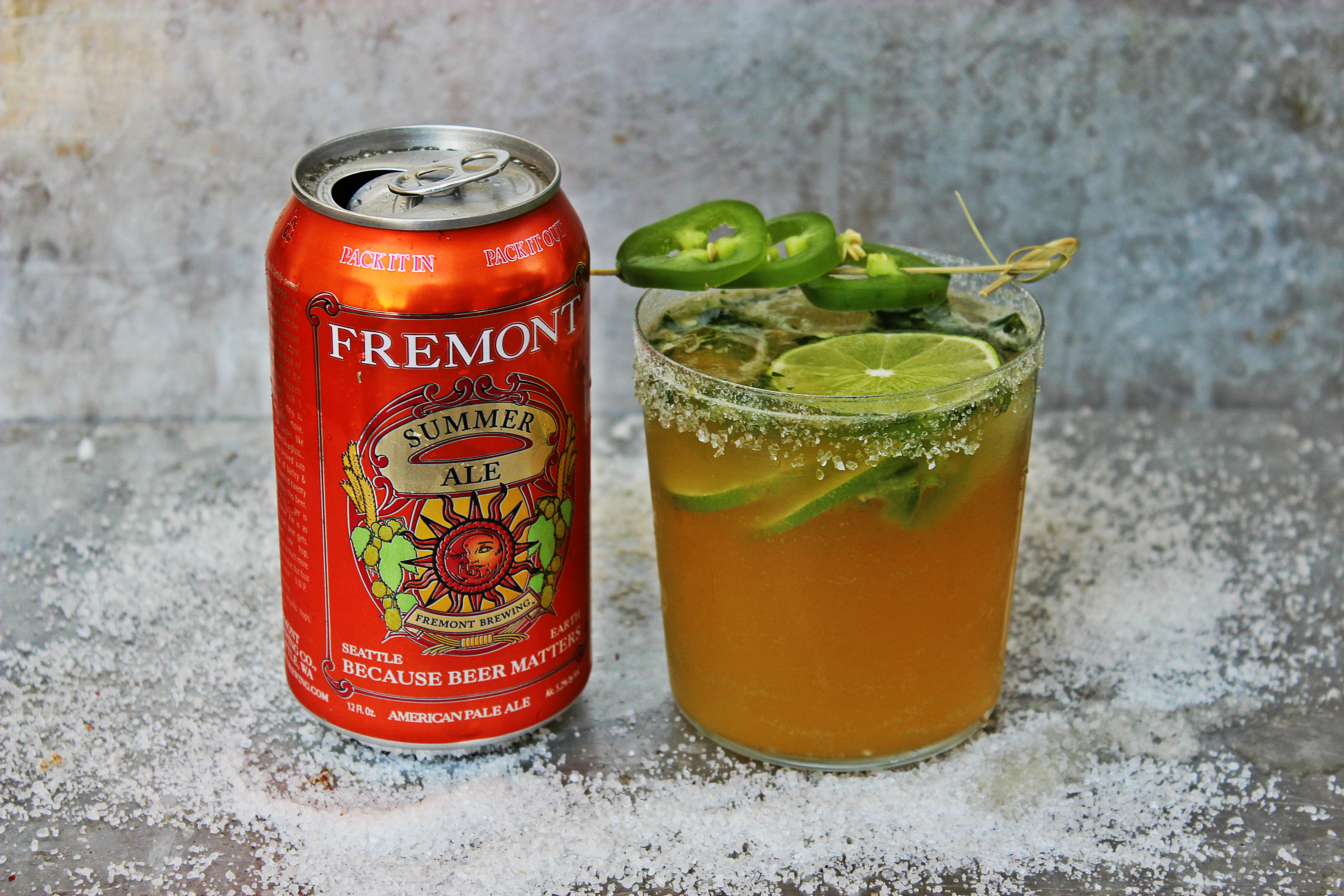Beer Cocktails | Spicy Summer Ale Margarita