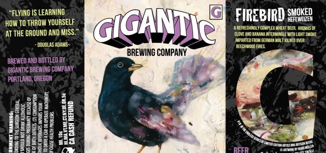 Gigantic Brewing Company – Firebird Smoked Hefeweizen