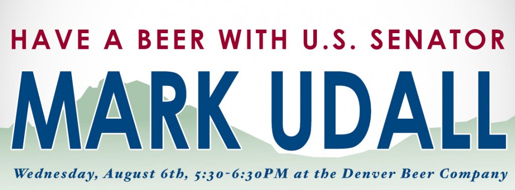 dbc - mark udall  - have a beer with mark - 08-06-14