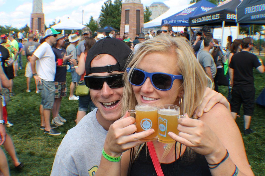 patrons imbibe some more -  - springs beer fest 2014 - dbb