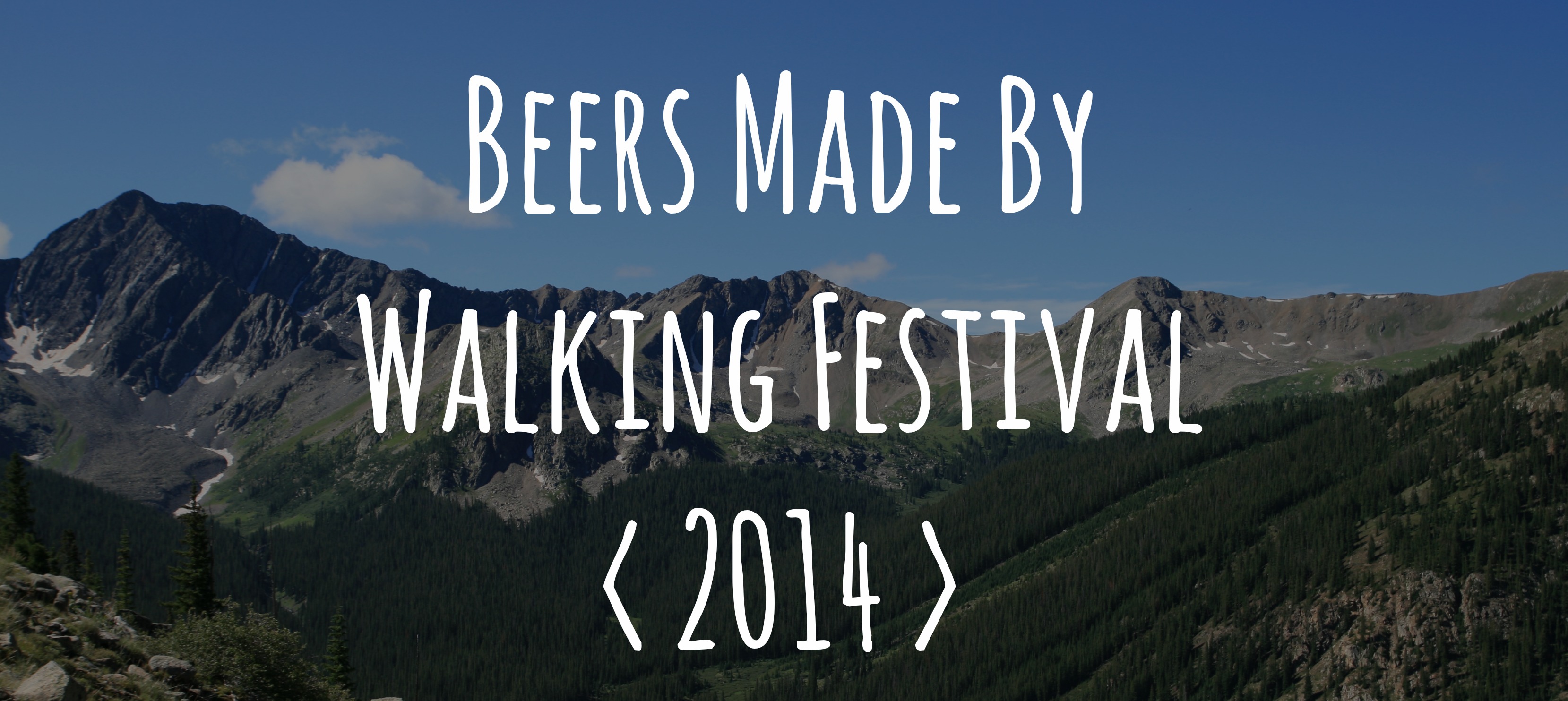 Event Preview | Beers Made By Walking Festival