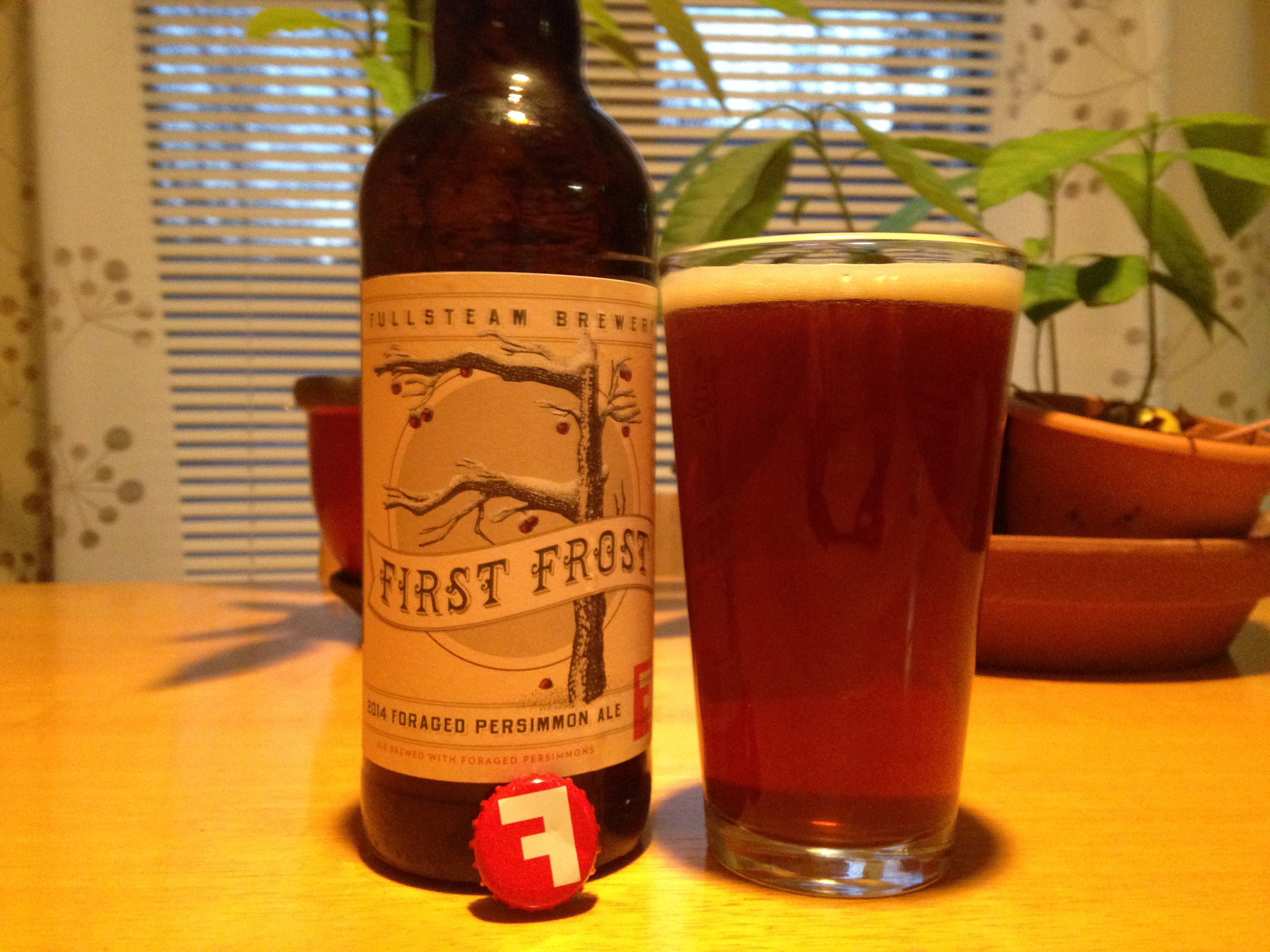Fullsteam Brewery | First Frost Foraged Persimmon Ale
