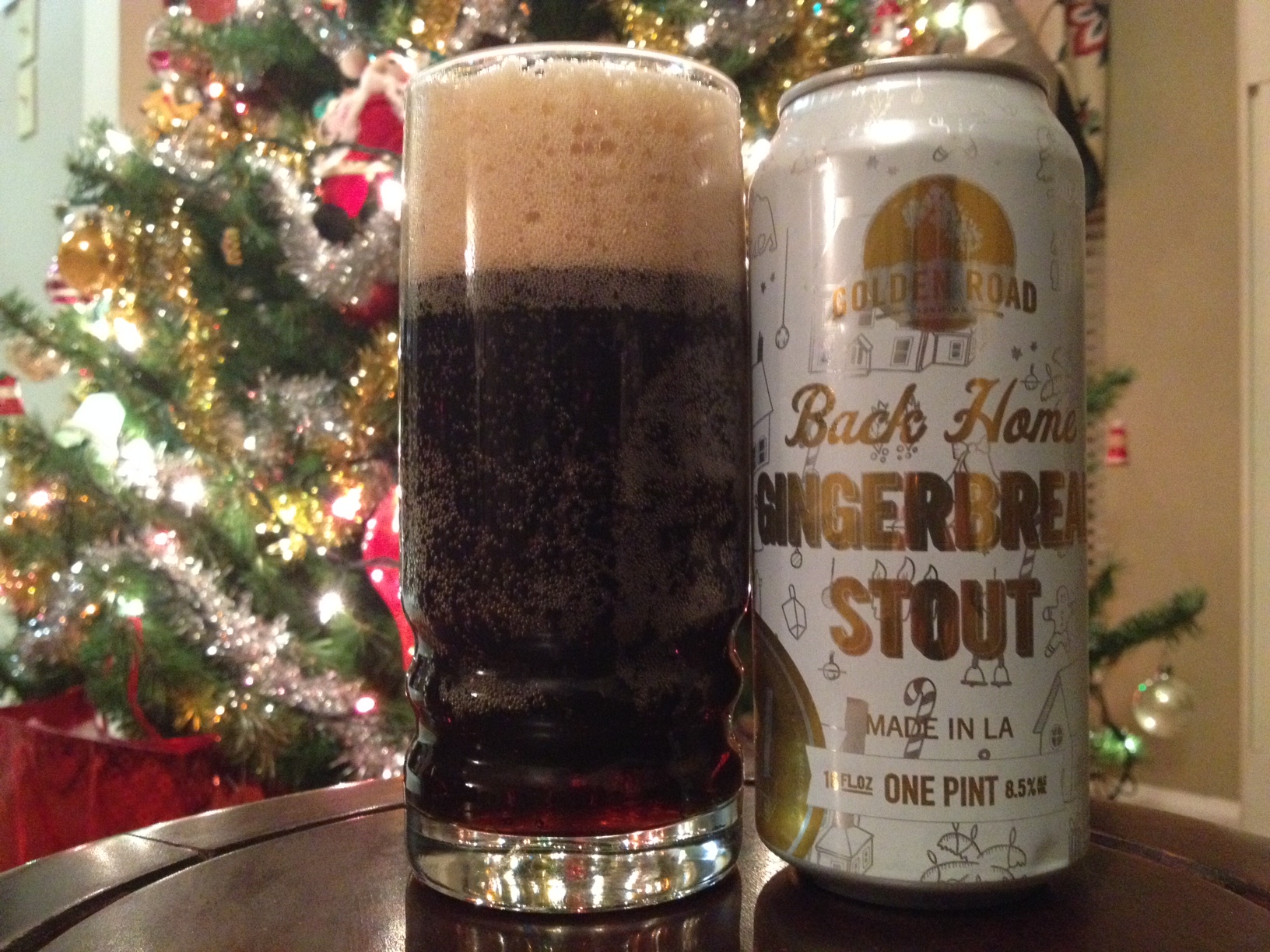 12 Beers of Christmas Day 12 | Golden Road Brewing Back Home Gingerbread Stout