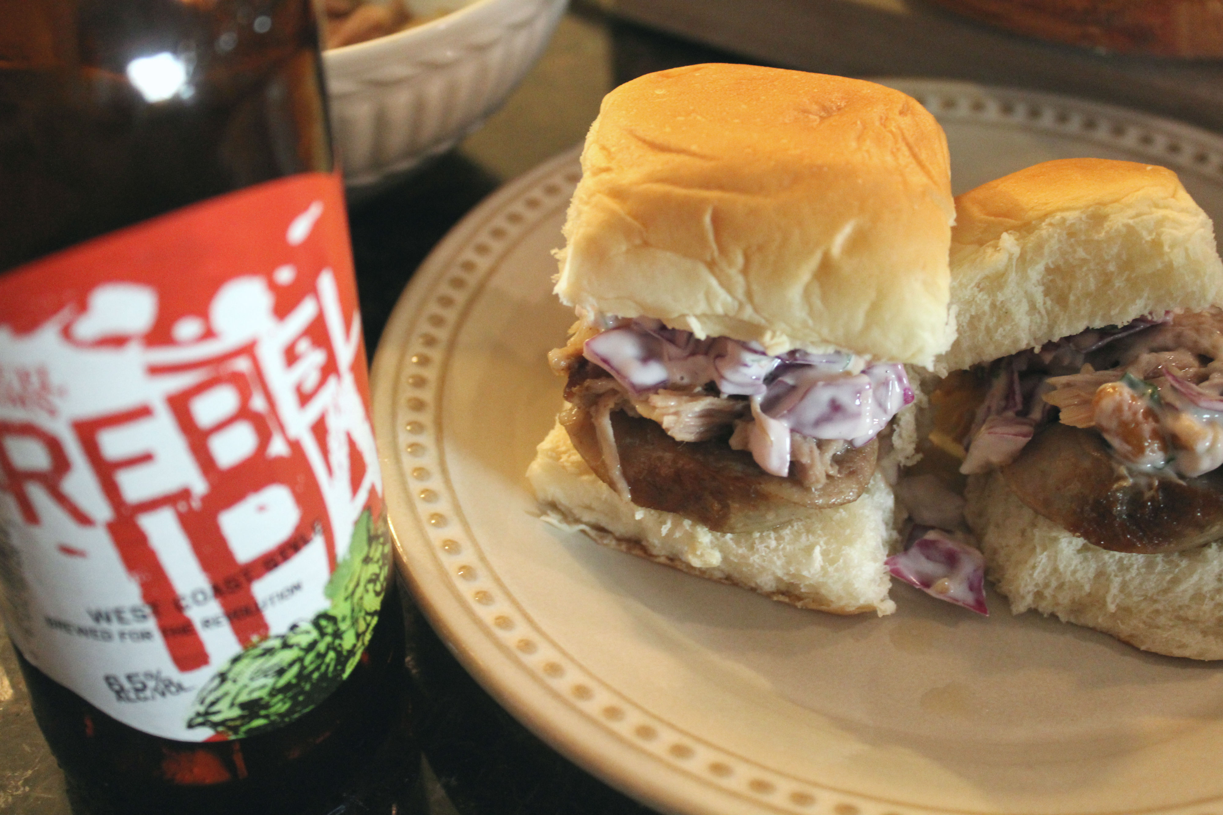 Cooking with Beer | Pig Out Sliders