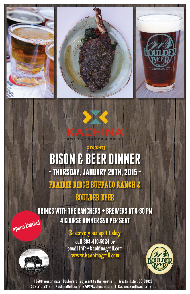 kachina bison and beer dinner - dbb - 01-29-15