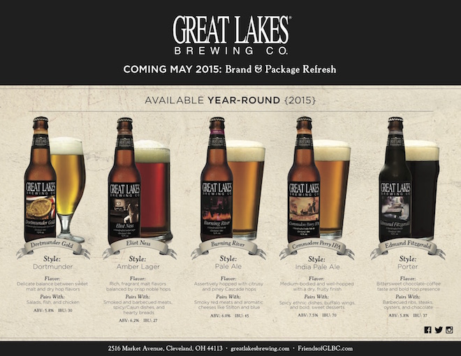 Great Lakes Release Calendar 2015