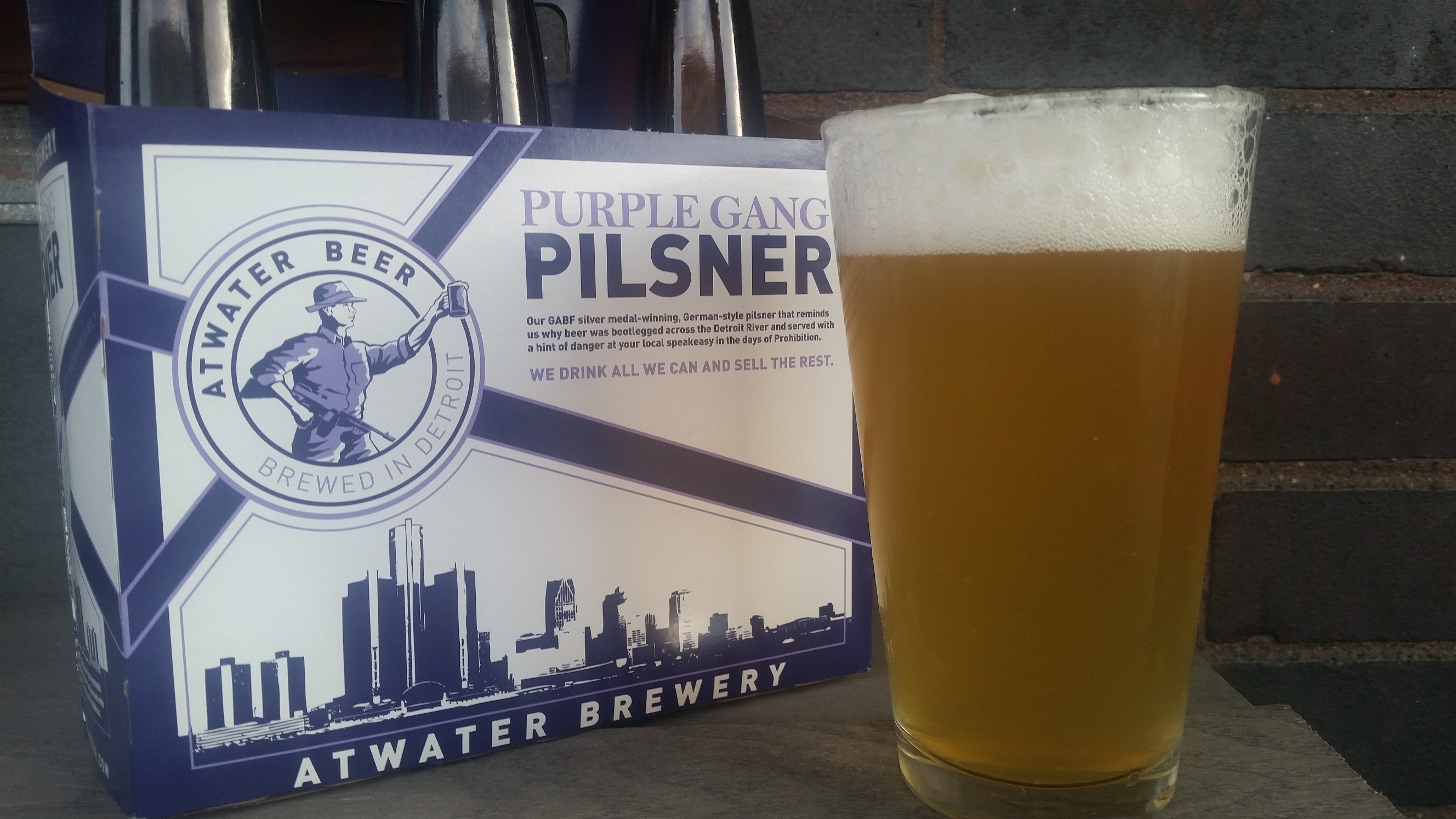 Atwater Brewery | Purple Gang Pilsner