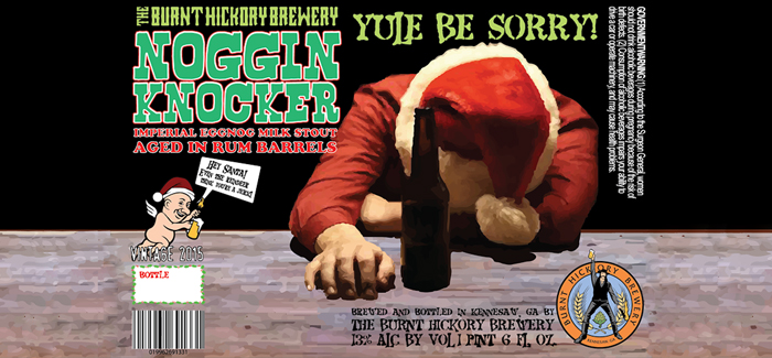 Burnt Hickory Brewery Releases 2015 Noggin Knocker