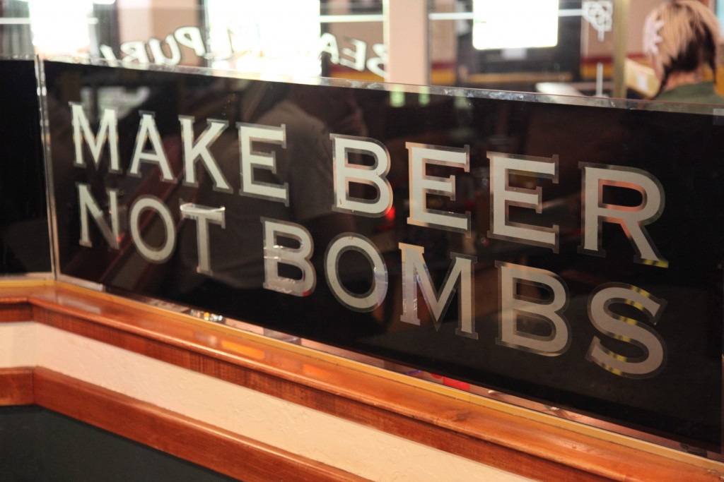 Make Beer Not Bombs