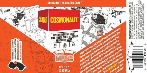 Carton Brewing Company | Cosmonaut