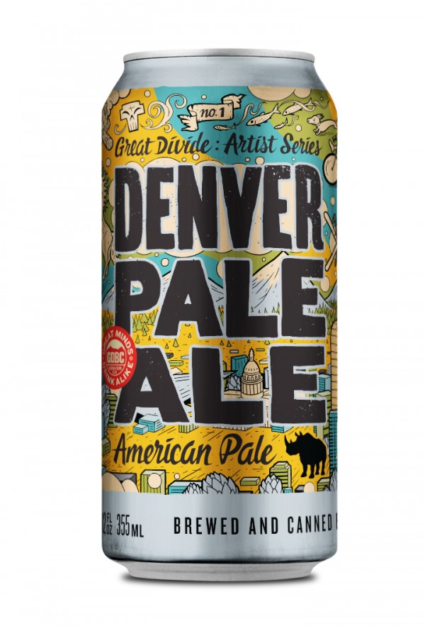 Great Divide Denver Pale Ale can