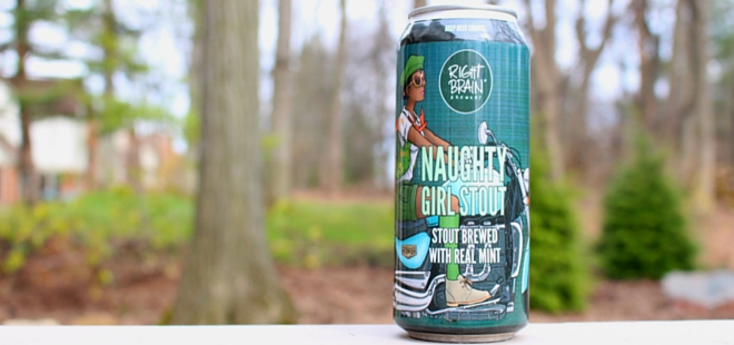 Right Brain Brewery | Naughty Girl Stout