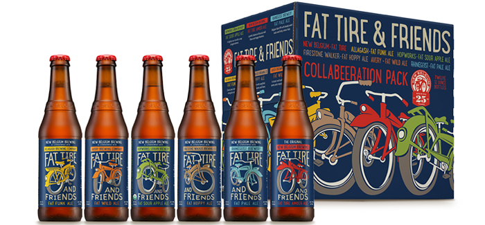 Fat Tire-Inspired, New Belgium Celebrates 25 Years With Friends