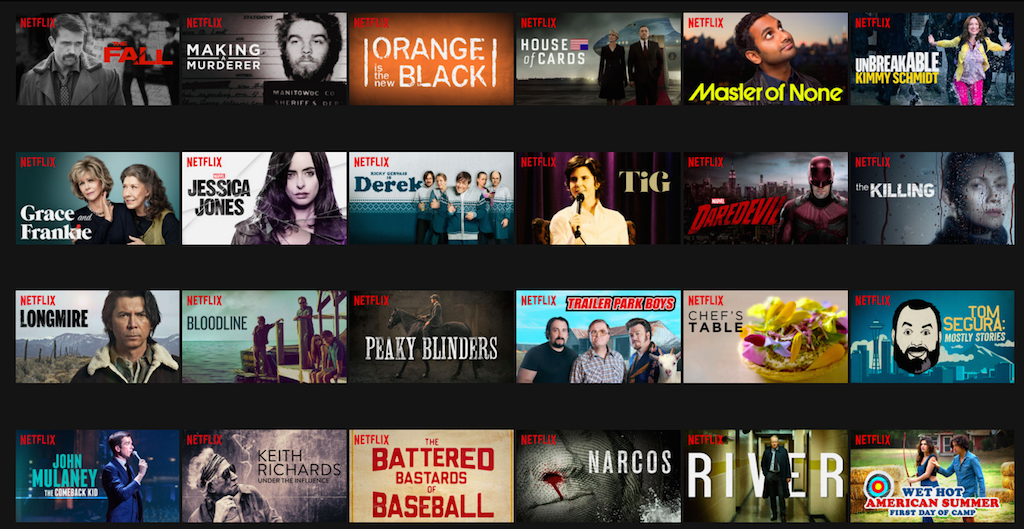 Ultimate 6er | Netflix Original Programming