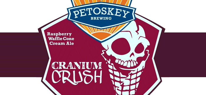 Petoskey Brewing Company | Cranium Crush Waffle Cone Raspberry Cream Ale