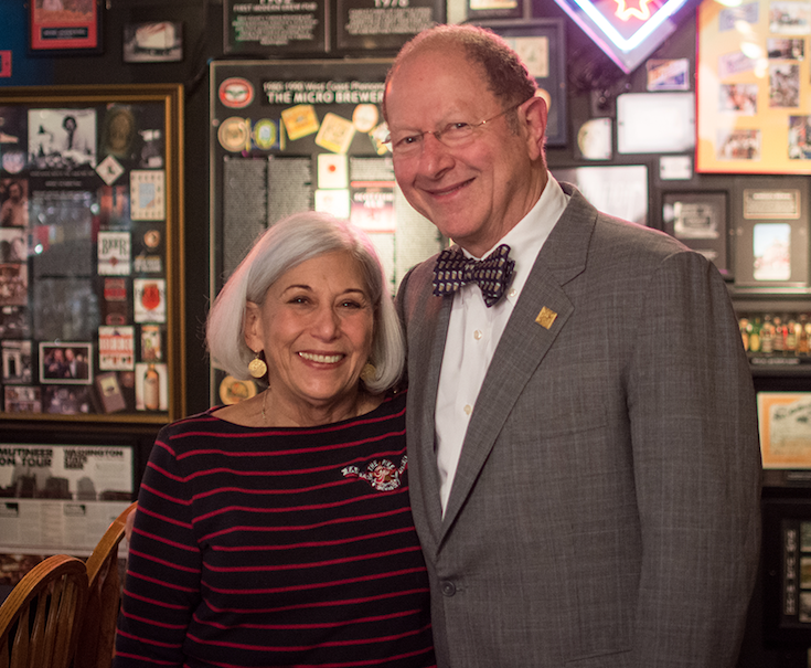 Rose Ann and Charles Finkel, founders of Pike. Photo courtesy of Pike Brewing.