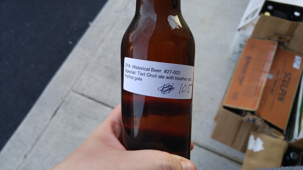 (Beer judged in the Experimental Category; Photo by Scott Johnson)