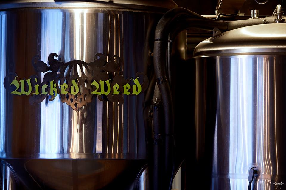 Wicked Weed Brewing Tank