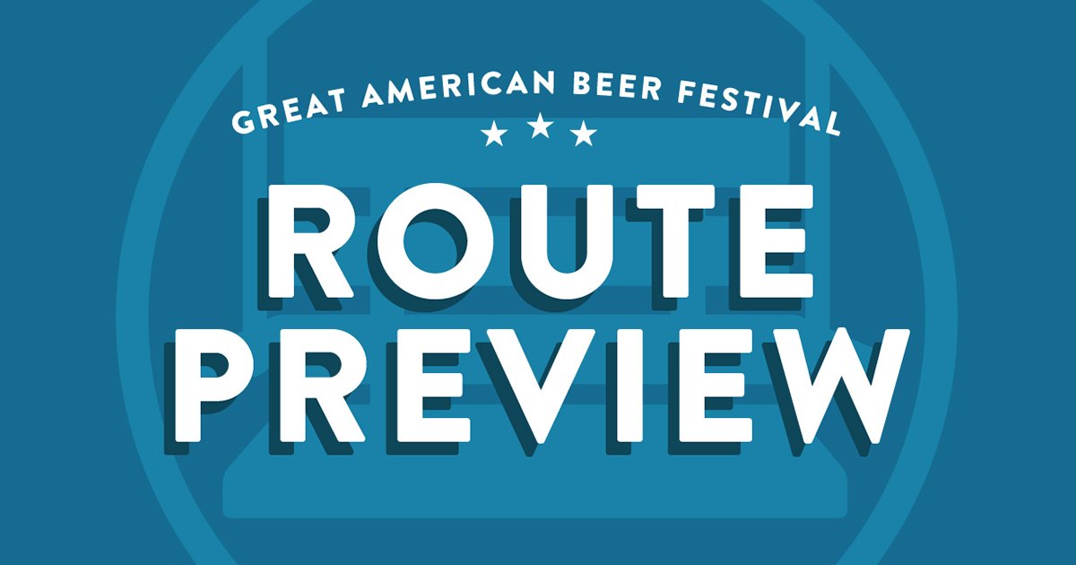2016 GABF Route Preview | Hoppy Beers Route