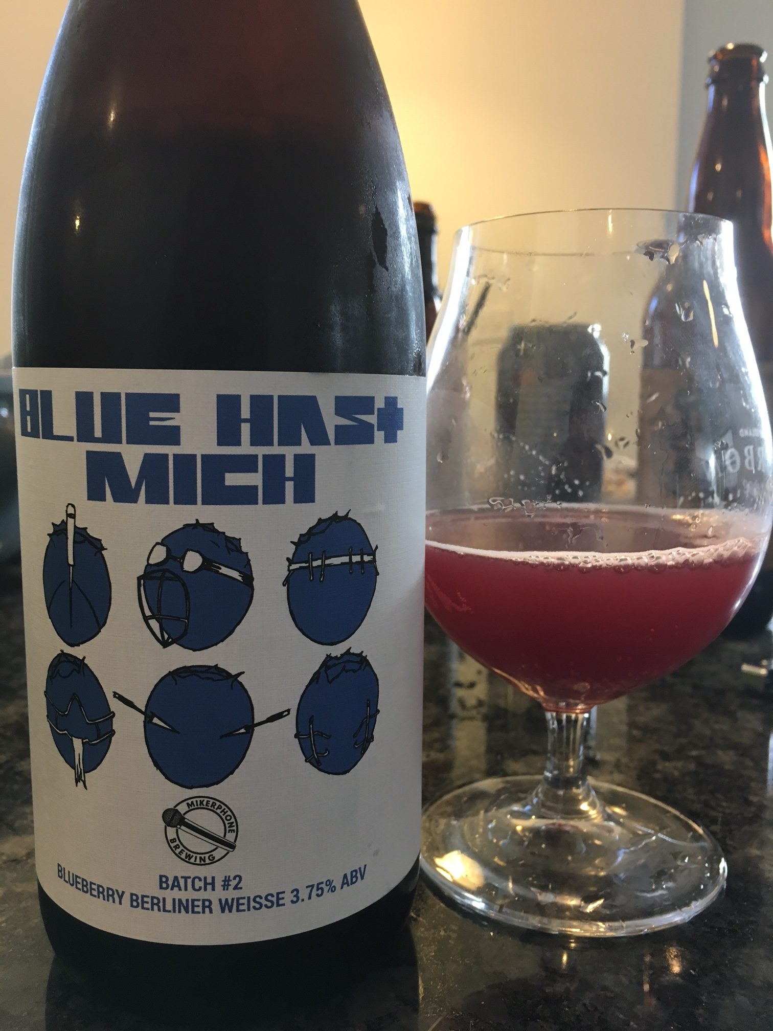 Mikerphone Brewing | Blue Hast Mich Batch #2