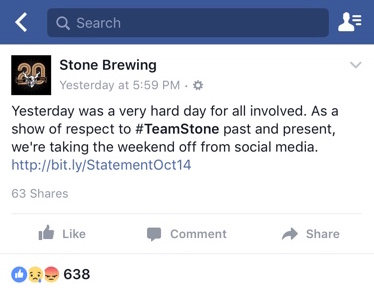 stone facebook post
