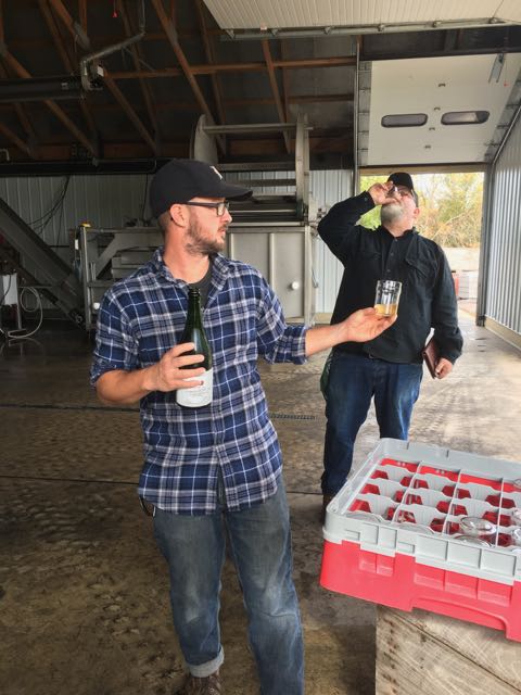 Head Cidermaker Seth Boeve talks about the process in which Virtue receives apples from farmers.