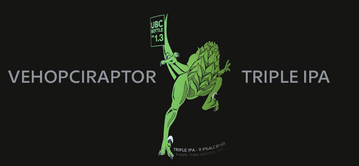 The Unknown Brewing Co. | Vehopciraptor Triple IPA
