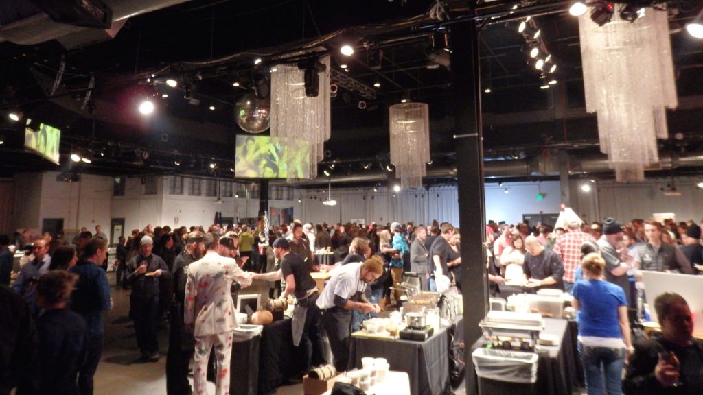 Hundreds gathered at the EXDO event center for the 5th annual Chef & Brew