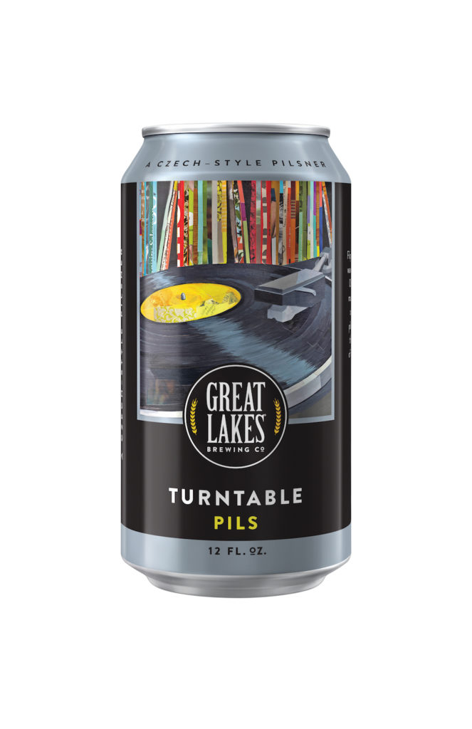 Great Lakes Brewing Turntable Pils Cans