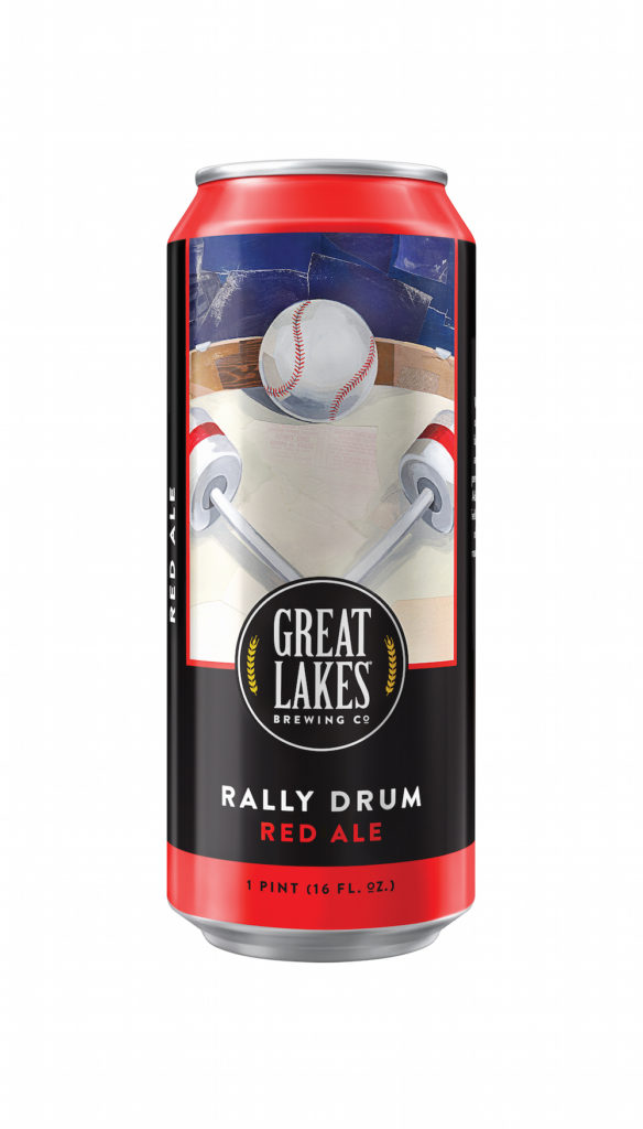 Great Lakes Brewing Rally Drum Red Cans
