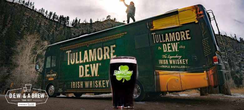 Tullamore D.E.W. & A Brew Tour: Chicago-Area BuckleDown Brewing on March 15