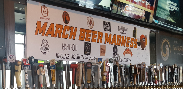 March Beer Madness: Brewery Bracketology at Brass Tap Orland Park (Chicago)