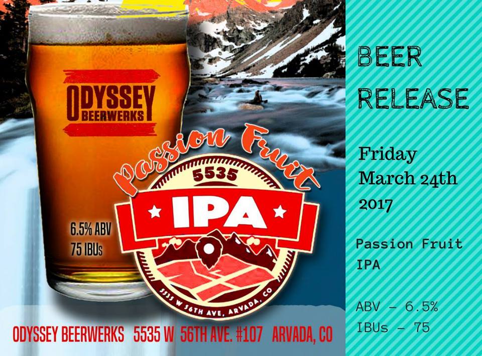 Odyssey Beerwerks | Passion Fruit 5535 IPA