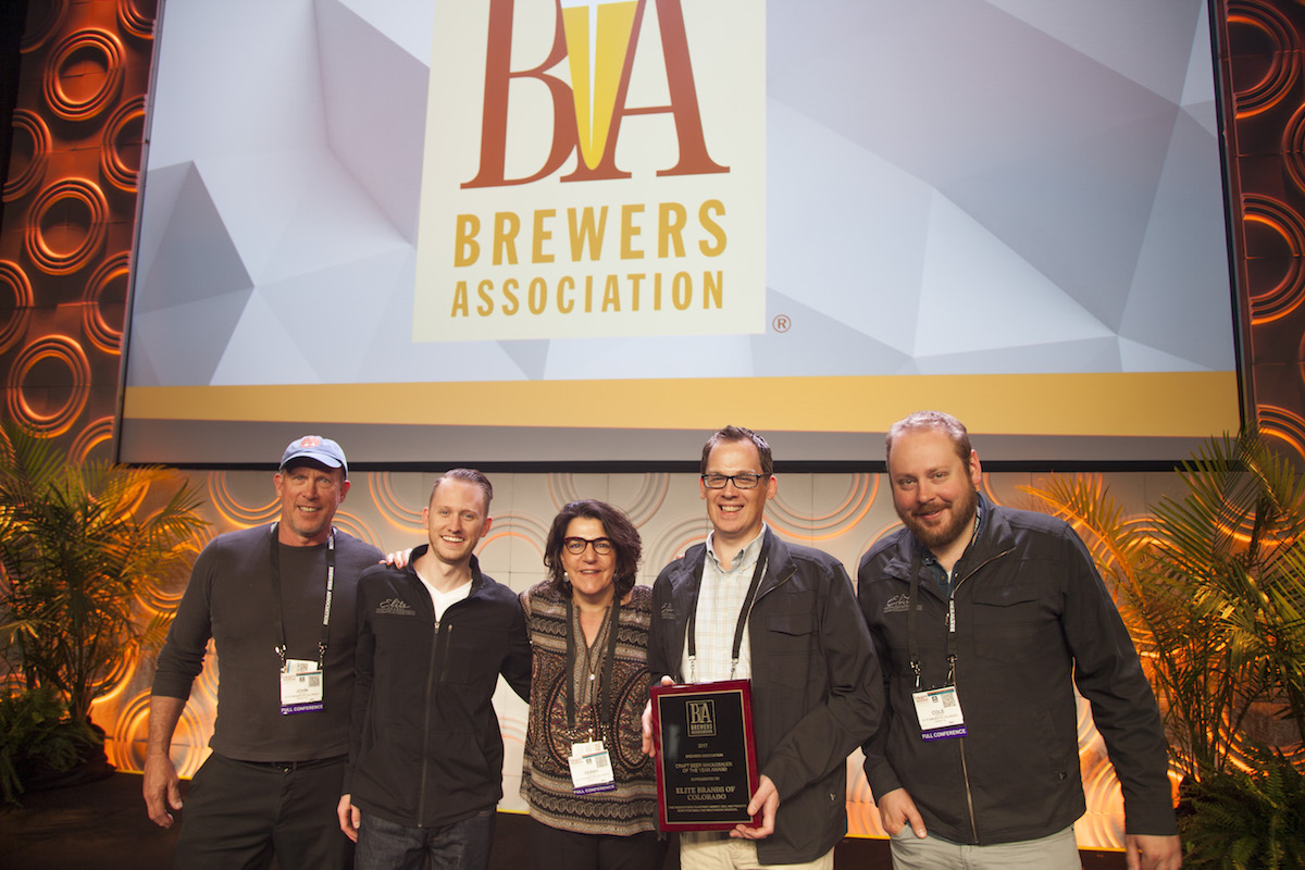 Colorado’s Elite Brands Named 2017 Craft Beer Wholesaler of the Year