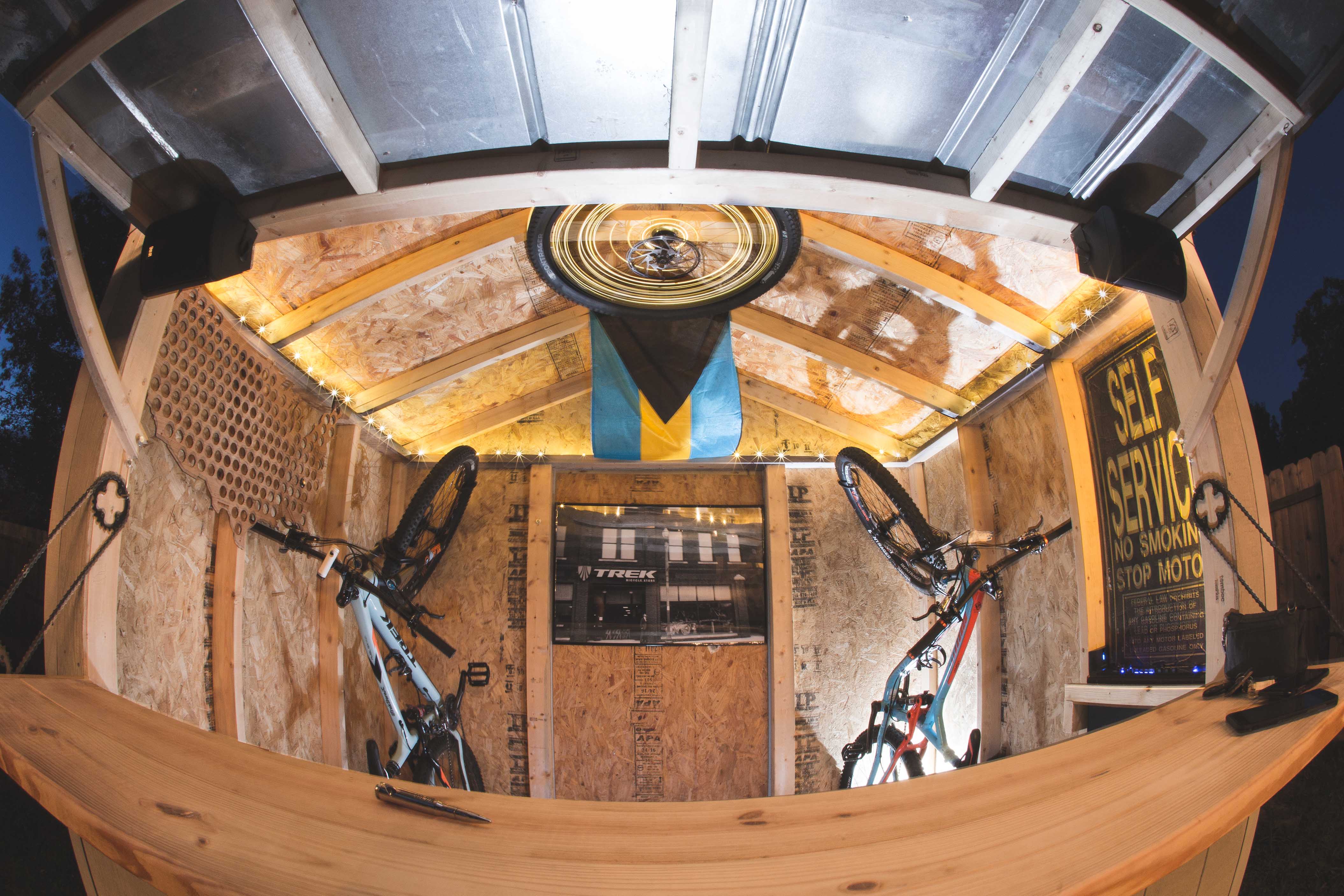 Beer Shed Building Episode Two: Watch These Guys Turn a Shed into a Bike and Beer Shed