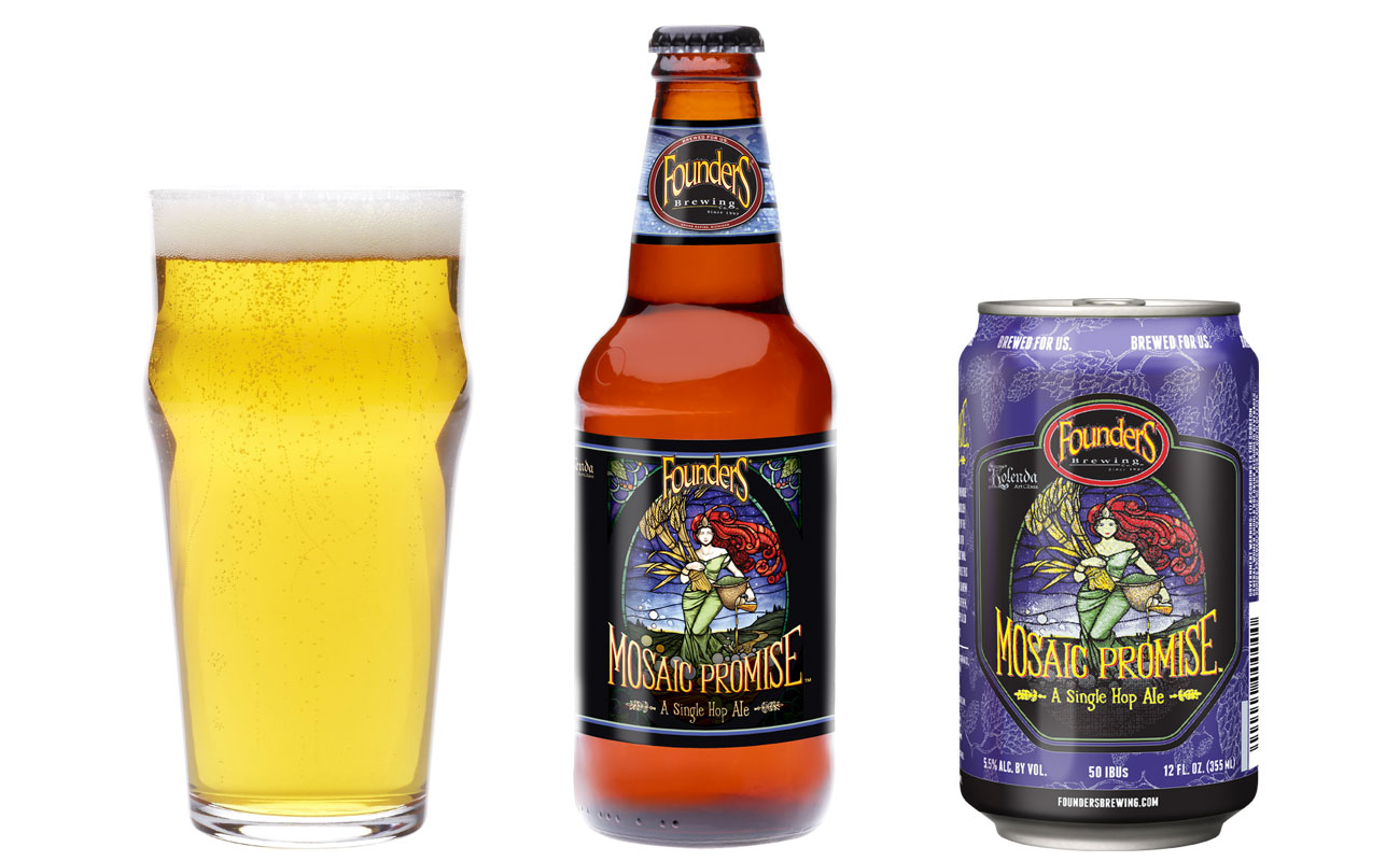 Founders Brewing Releases Mosaic Promise in 15-packs
