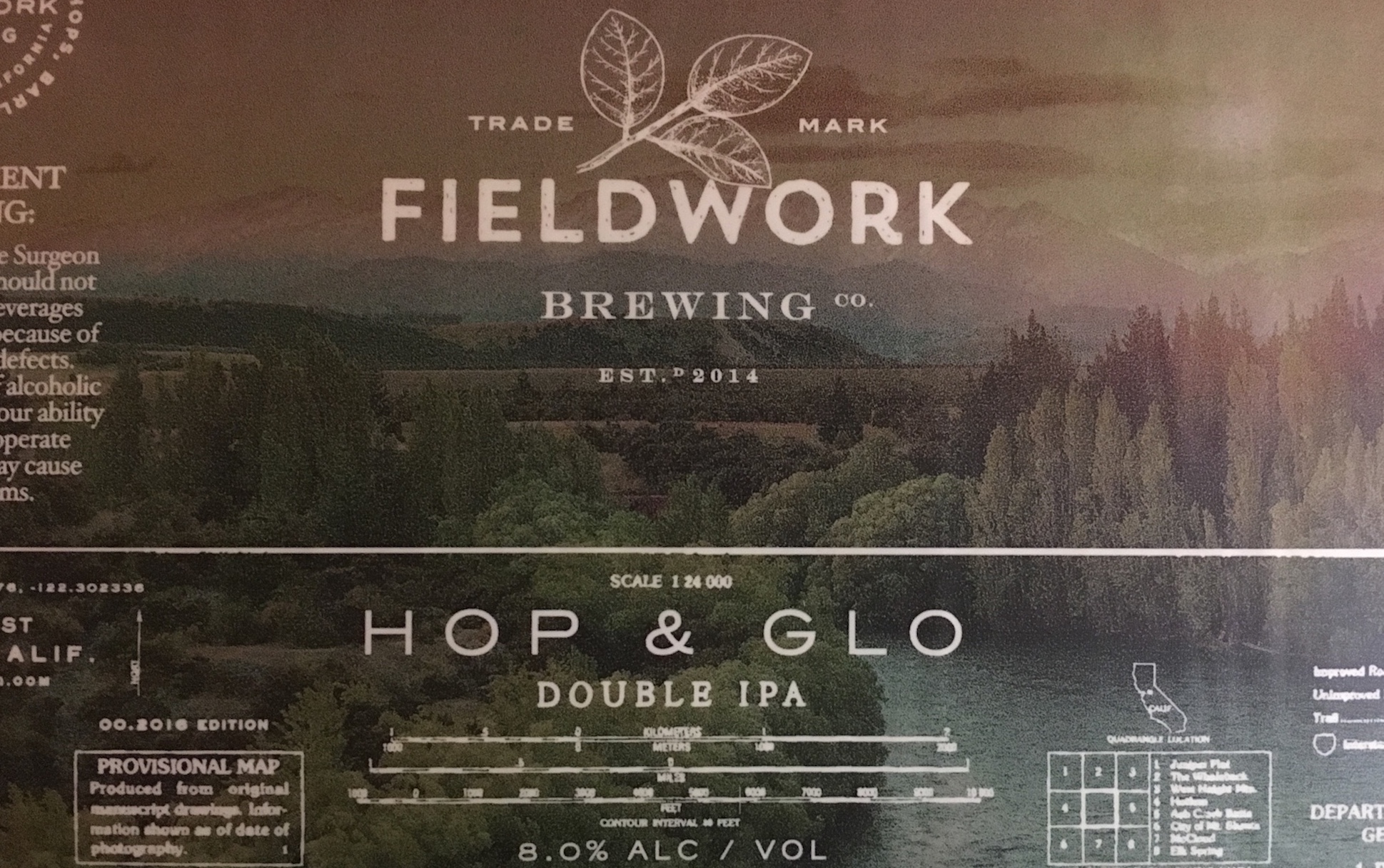 Fieldwork Brewing Co. | Hop & Glo Double IPA