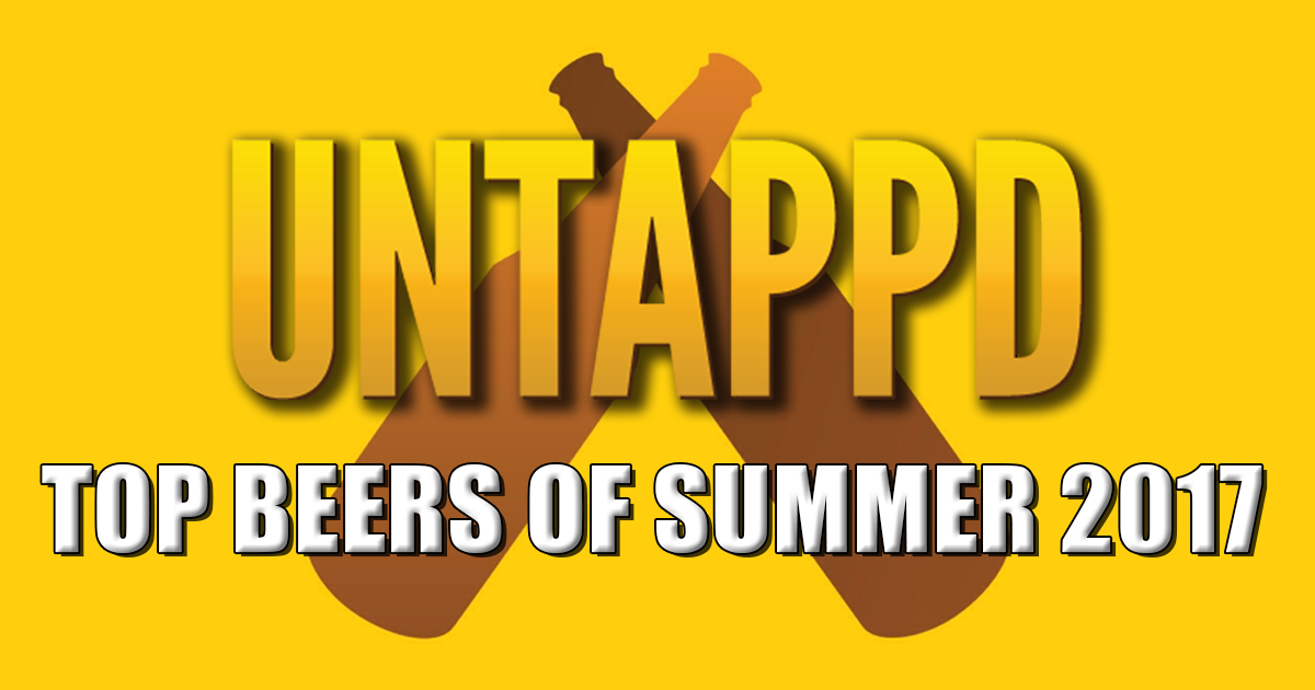 Untappd Reveals Top Beers of Summer 2017