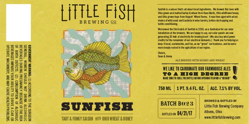 Little Fish Brewing | Sunfish
