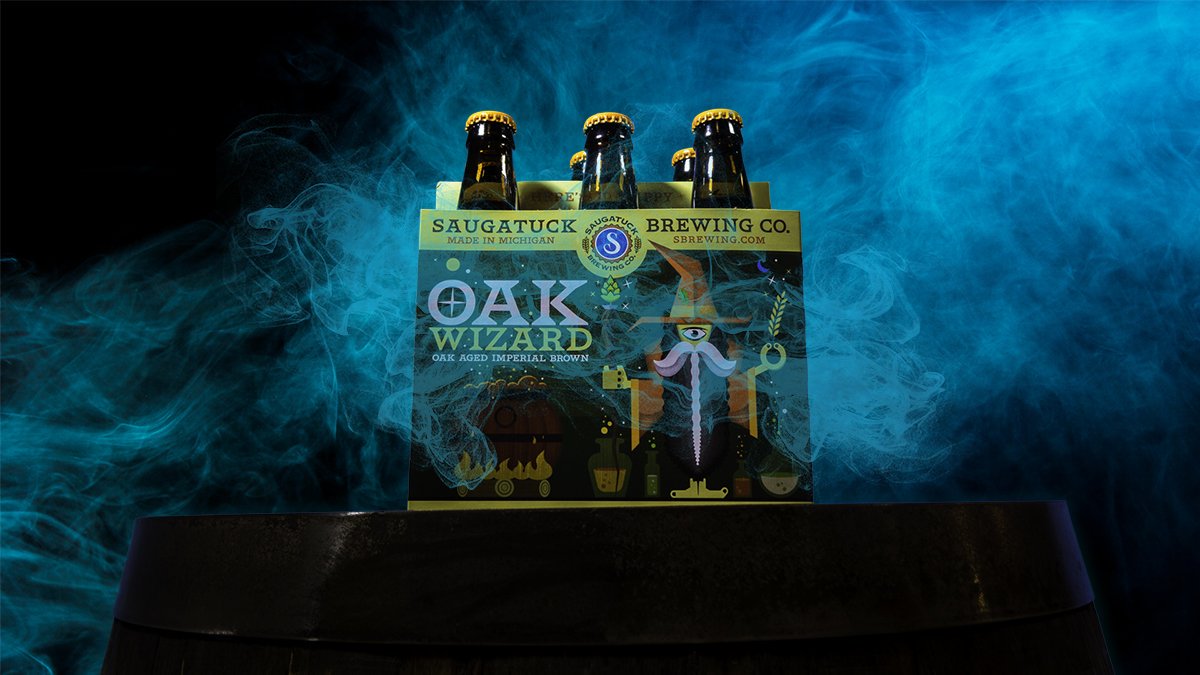 Saugatuck Brewing Co. | Oak Wizard Oak Aged Imperial Brown Ale
